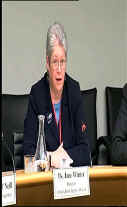 Jane Winter, Director, BIRW, London, addresses the Joint Oireachtas Committee on the murder of Seamus Ludlow